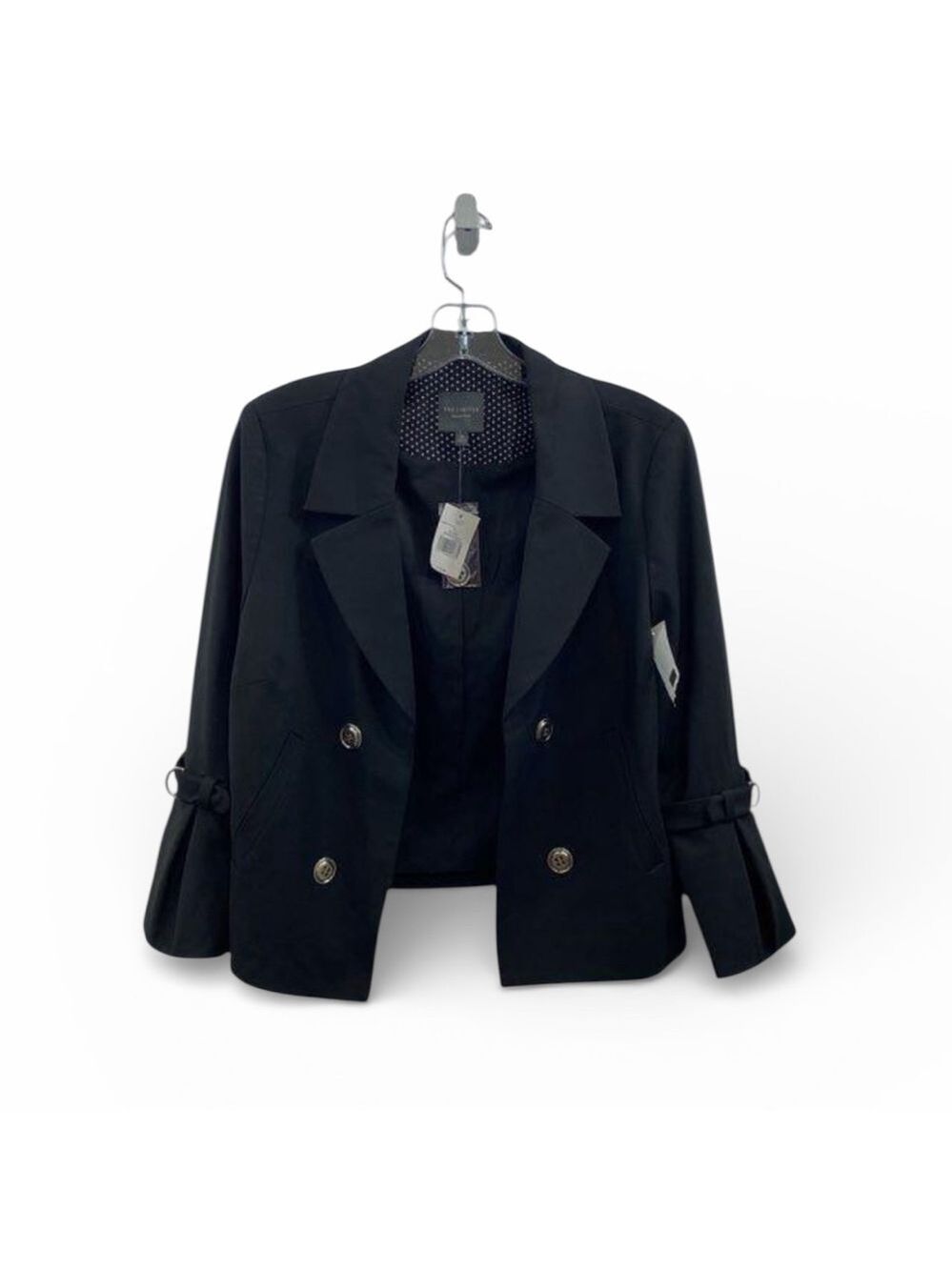 The Limited Collection Black Cropped Blazer Size 10 NWT